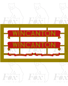 34108RB  WINCANTON (includes backing plates)