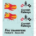 Cornish Railways Class 37 Loco Motifs