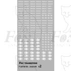 Class 55  Pre-TOPS D numbersets AND TOPS numbering - fully made up, white