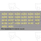 Cabside Numbersets 46200-46212