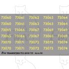 Cabside Numbersets for BR Standards