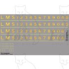 LMS Post-War Lettering and Numbering