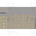 LMS Post-War Lettering and Numbering