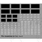 Freight Vehicle Running Numbersets