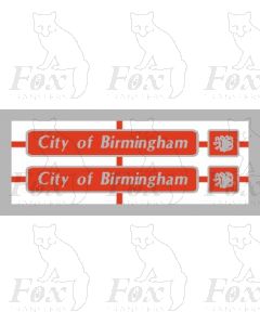 87009 City of Birmingham (Virgin style)