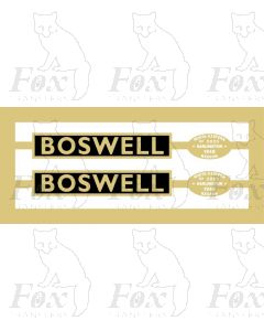 60138  BOSWELL