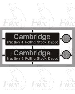 47462 Cambridge Traction & Rolling Stock Depot