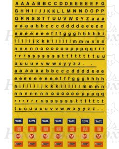 Black Alphabets Signage & PTE Totem Signs