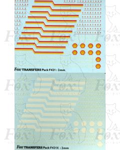 Shell TTA tank Logos/Lining/Numbering