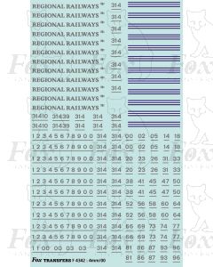 Regional Railways Loco Livery Elements for Class 31 and Class 37 locos