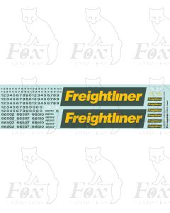 Freightliner Class 66 Loco Livery Elements