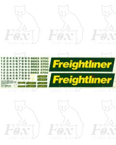 Freightliner Classes 57/86 Loco Livery Elements