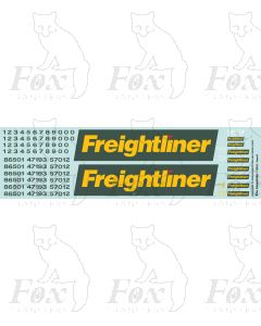 Freightliner Classes 47/57/86 Loco Livery Elements
