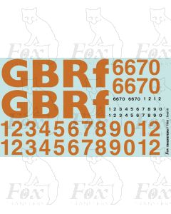 GBRf lettering/TOPS numbering