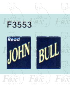 Advertisement 1930s, 1940s & 1950t - Read JOHN BULL