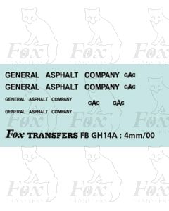 TRANSPORT COMPANIES - GENERAL ASPHALT 