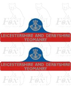 46026 LEICESTERSHIRE AND DERBYSHIRE YEOMANRY
