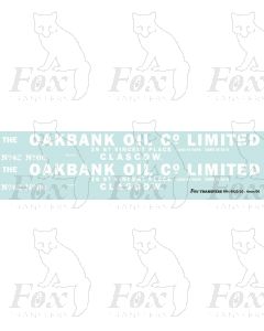 Oakbank Oil Co bogie tanker graphics