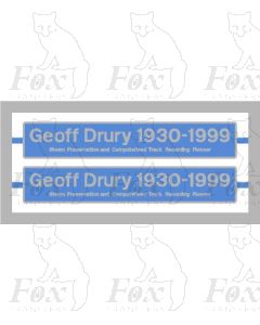 43046 Geoff Drury 1930-1999