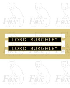 1247  LORD BURGHLEY