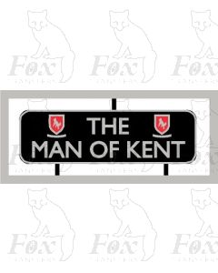 Headboard (plain) - THE MAN OF KENT - black/red detail