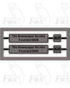 43196 The Newspaper Society Founded 1836