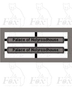 91030 Palace of Holyroodhouse (alloy/black)