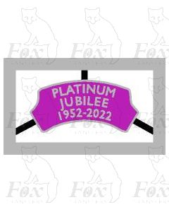 Headboard (plain) - PLATINUM JUBILEE 1952-2022