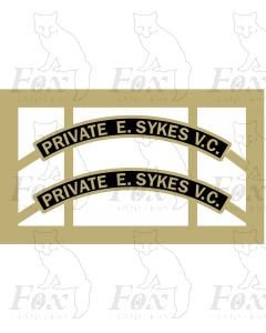 5537  PRIVATE E. SYKES V.C.