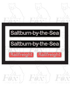 20118 Saltburn by the Sea (with Railfreight plates in RED)