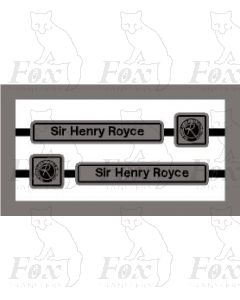 91031 Sir Henry Royce (alloy/black)