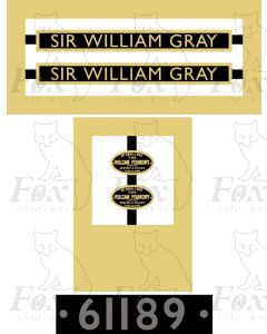 61189 SIR WILLIAM GRAY
