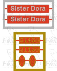 31430 Sister Dora - WITH NUMBERPLATES/PLAQUES